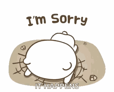 Im Sorry Bow GIF