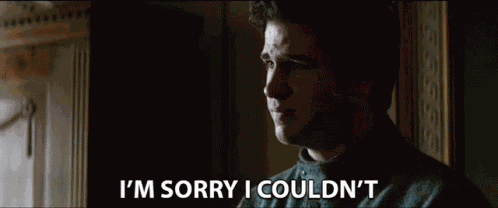 Im Sorry I Couldnt Liam Hemsworth GIF