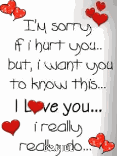 Im Sorry I Love You GIF