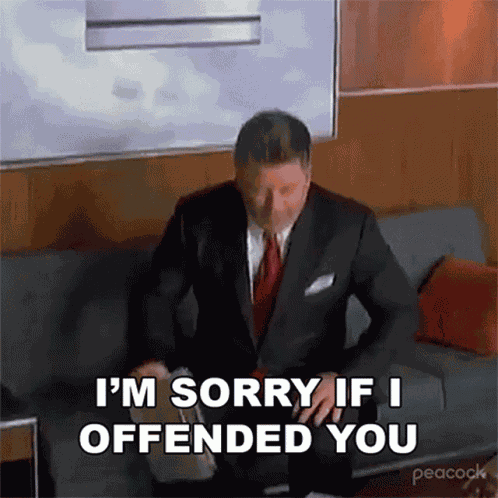 Im Sorry If I Offended You Jack Donaghy GIF