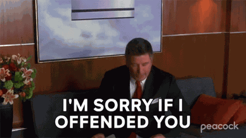 Im Sorry If I Offened You Jack Donaghy GIF