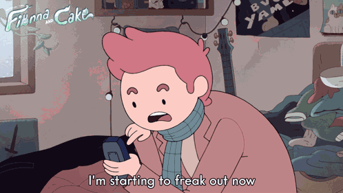I'M Starting To Freak Out Now Gary Prince GIF