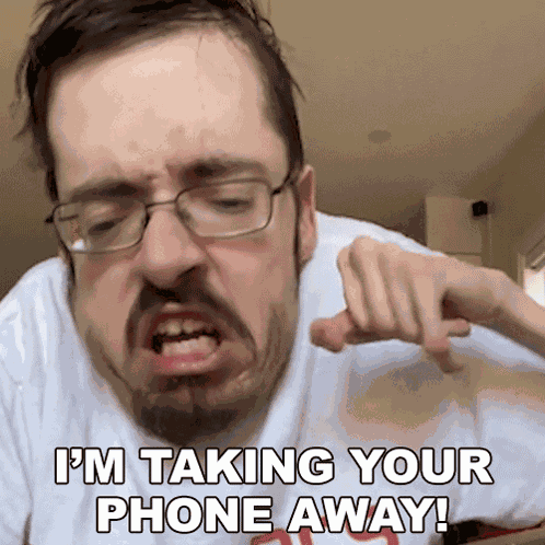 Im Taking Your Phone Away Ricky Berwick GIF