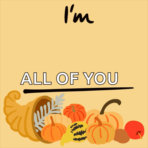 Im Thankful For Happy Thanksgiving GIF