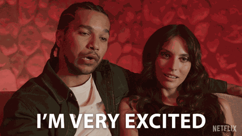I'M Very Excited Santi GIF