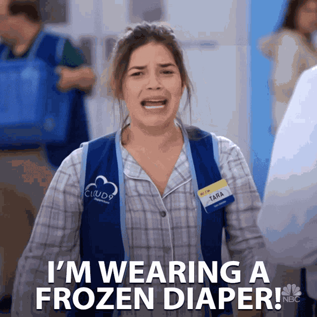 Im Wearing A Frozen Diaper Adult Diaper GIF