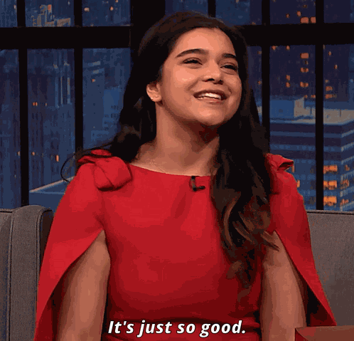 Iman Vellani So Good GIF