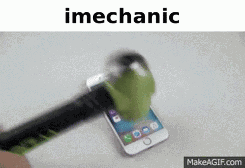 Imechanic Break Phone GIF