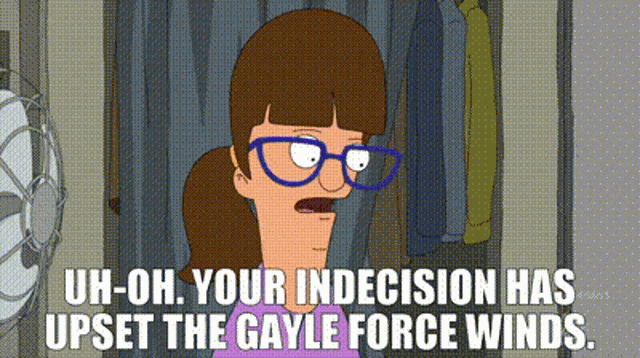 Indecision Bobs Burgers GIF