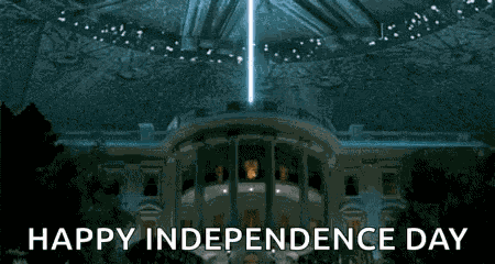 Independence Day White House GIF