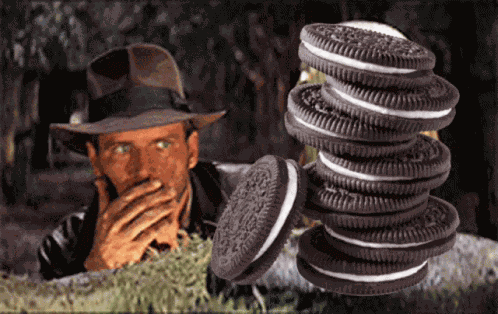 Indiana Jones Oreos GIF