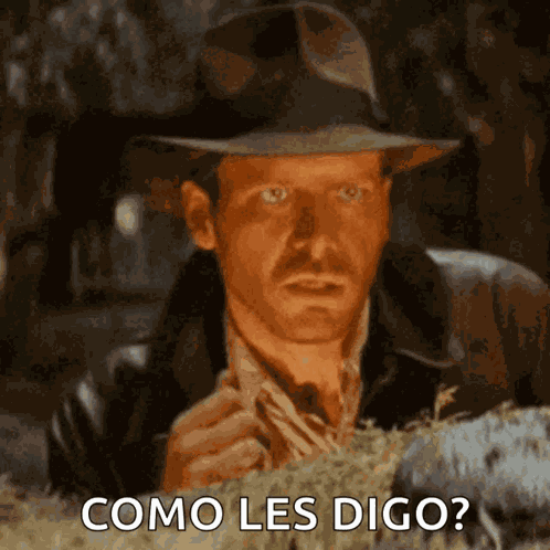 Indiana Jones Unsure GIF