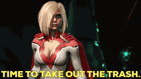 Injustice 2 Power Girl GIF