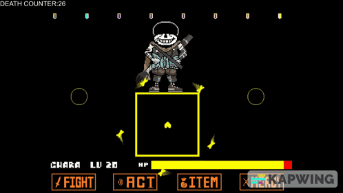 Ink Sans Fight Phase 2 GIF