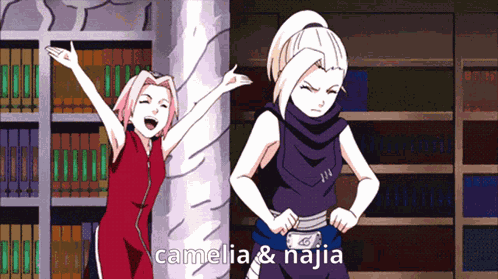 Ino Sakura GIF