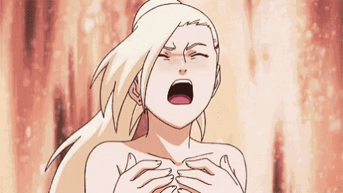 Ino Screaming GIF