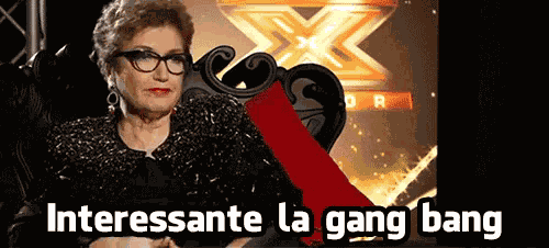 Interessante Gang Bang Mara Maionchi X Factor GIF