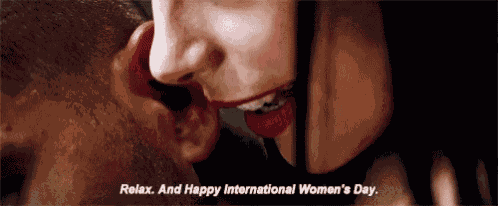 International Womens Day Deadpool GIF