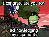 Invader Zim Acknowledge Me GIF