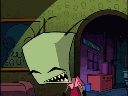 Invader Zim Cute GIF