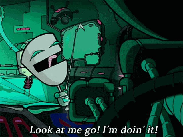 Invader Zim Gir GIF