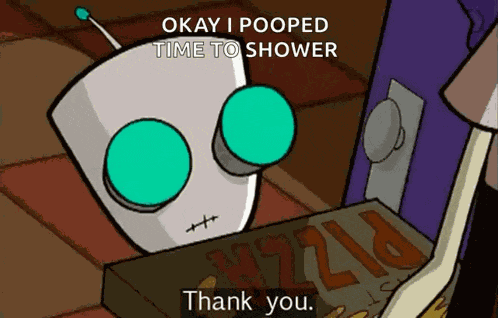 Invader Zim I Love You GIF