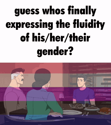 Invincible Genderfluid GIF