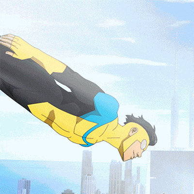 Invincible Mark Grayson GIF