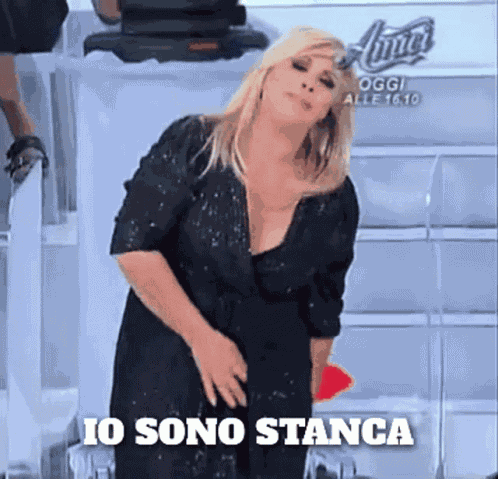 Io Sono Stanca Uomini E Donne GIF