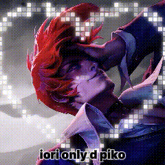 Iori De Piko The King Of Fighters GIF
