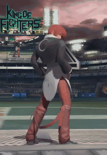 Iori Yagami Kof GIF