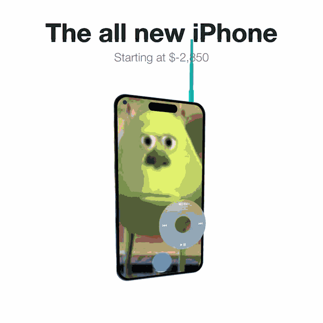 Iphone Meme With Mike GIF
