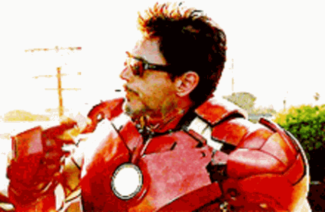 Iron Man Superhero GIF