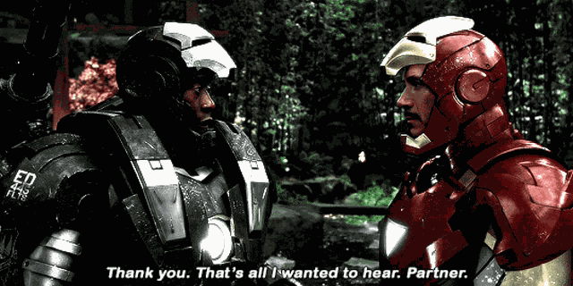 Iron Man Thank You GIF