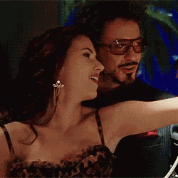 Ironman Flirt GIF