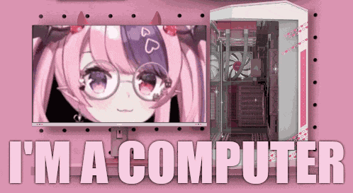 Ironmouse Computer GIF