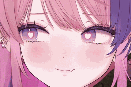 Ironmouse Heart Eyes GIF