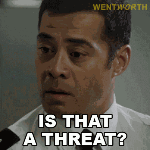 Is That A Threat Will Jackson GIF