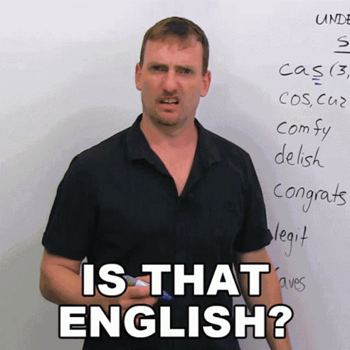 Is That English Adam GIF