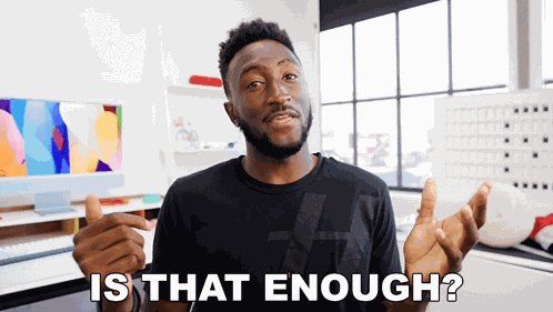 Is That Enough Marques Brownlee GIF