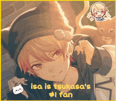 Isakasa Tsukasa Tenma GIF