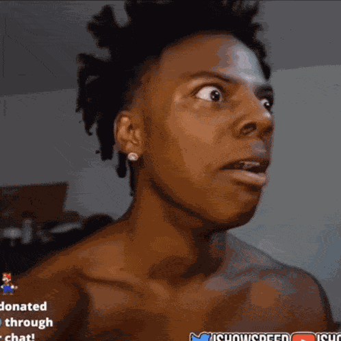 Ishowspeed Ishowspeed Stare GIF