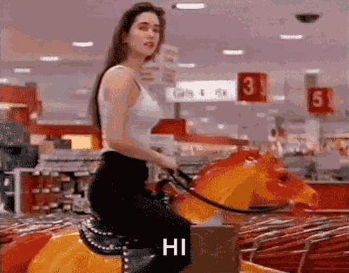 Isso Horse Back Riding GIF