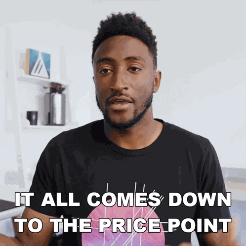 It All Comes Down To The Price Point Marques Brownlee GIF
