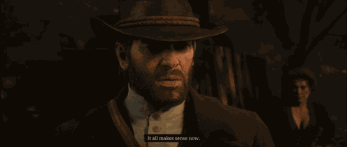 It All Make Sense Now Rdr2 GIF