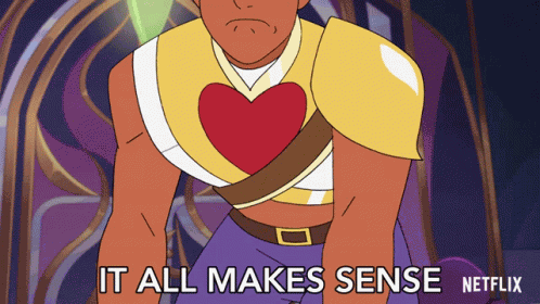 It All Makes Sense Bow GIF
