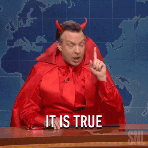 It Is True The Devil GIF