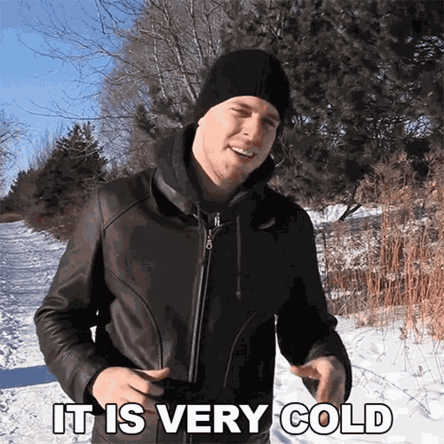 It Is Very Cold Corey Vidal GIF
