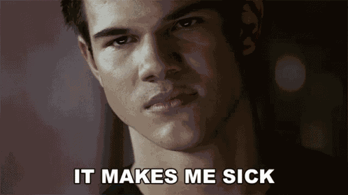 It Makes Me Sick Jacob Black GIF