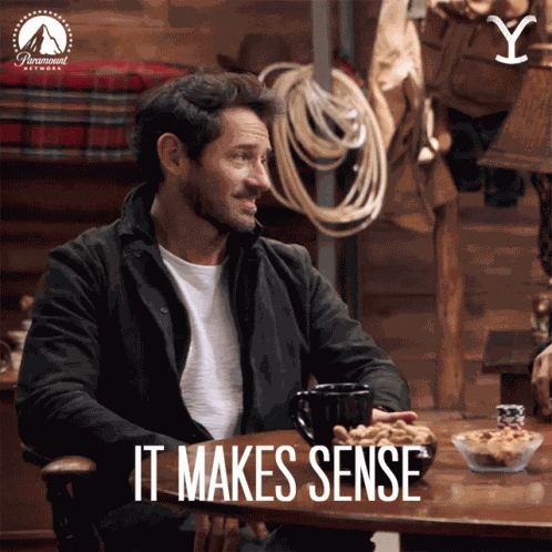 It Makes Sense Ian Bohen GIF